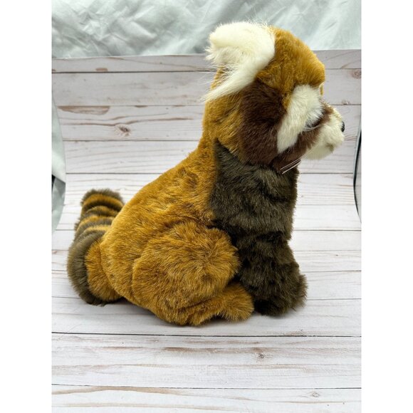 Fiesta Red Panda 12" Plush Realistic Stuffed Animal Striped Tail Cute Toy - Picture 6 of 15